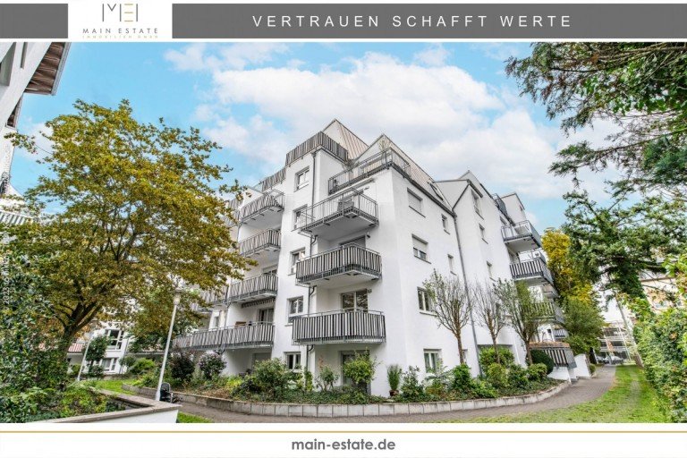 R�ckansicht Frankfurt am Main Etagenwohnung Attraktive 2-Zimmer-Etagenwohnung in begehrter Wohnlage von Frankfurt am Main Niederrad