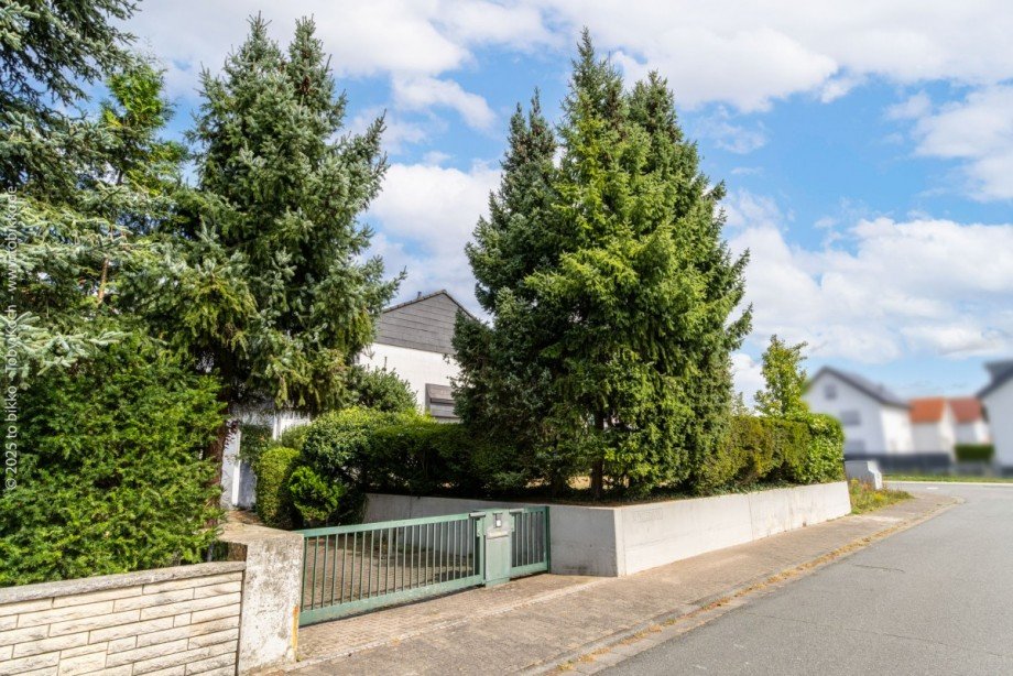 Stra�enansicht Einfamilienhaus Erzhausen