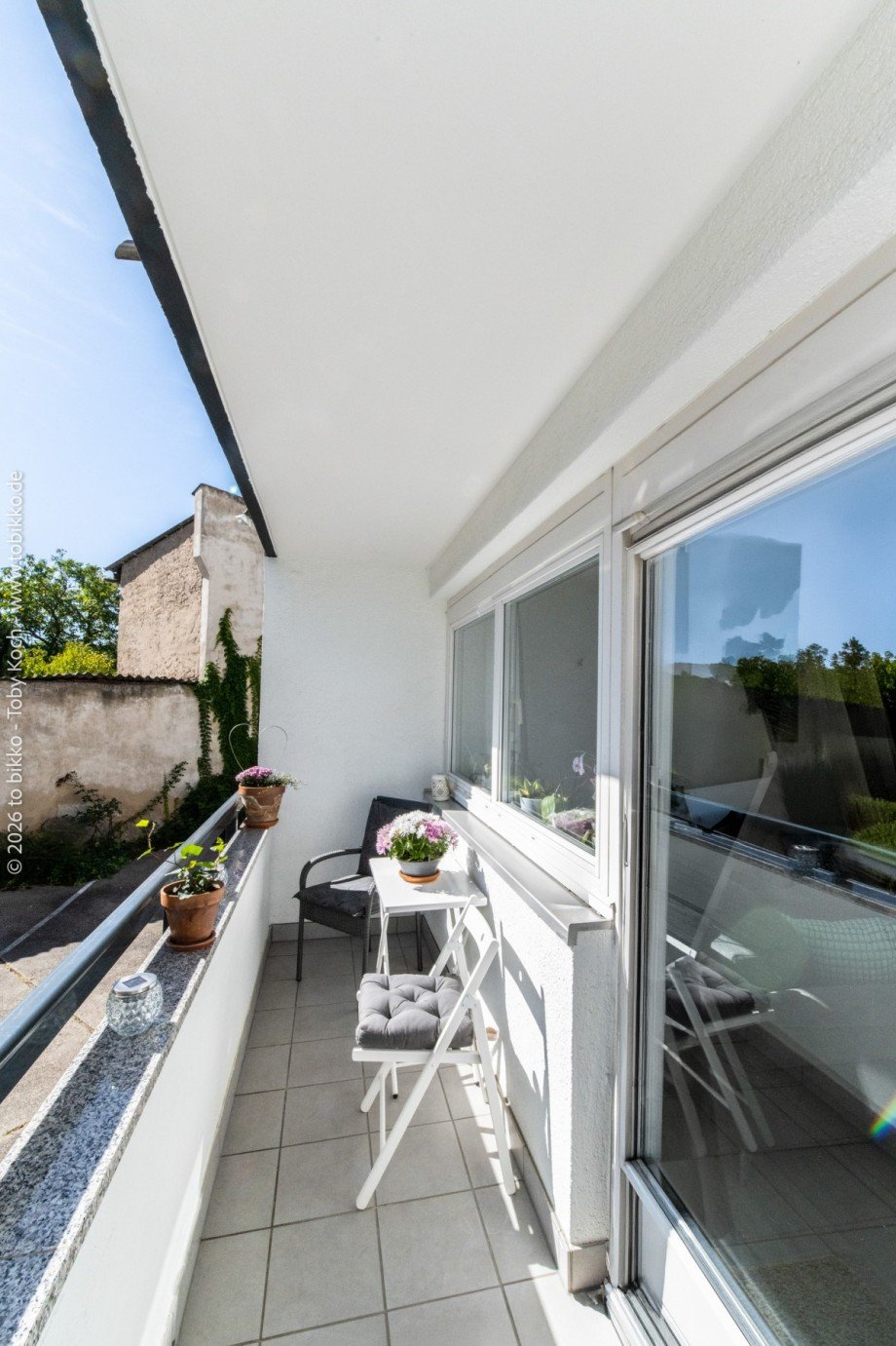 Balkon Erdgeschosswohnung Neu-Isenburg