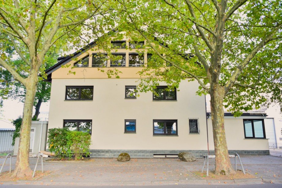 Stra�enansicht Mehrfamilienhaus Neu-Isenburg