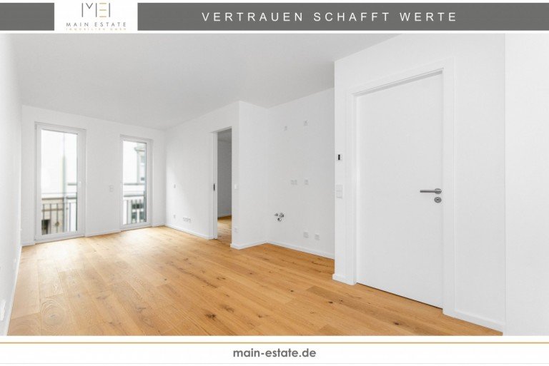 Titelbild Frankfurt am Main Etagenwohnung PROVISIONSFREI F�R DEN K�UFER - Zentrale Neubauwohnung mit durchdachter Raumaufteilung