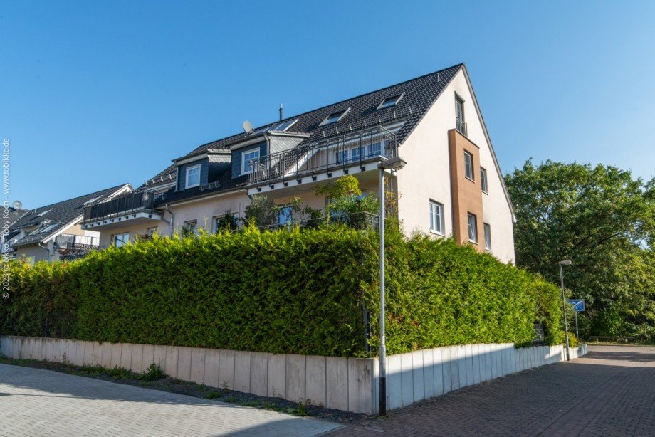 R�ckansicht Maisonettewohnung Neu-Isenburg