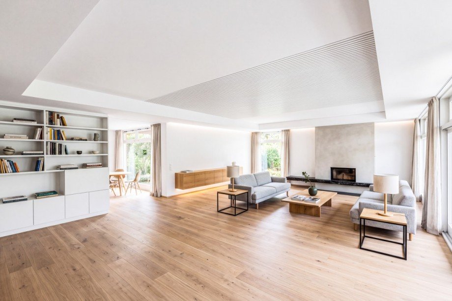 Wohnzimmer - Virtual Staging Villa Neu-Isenburg
