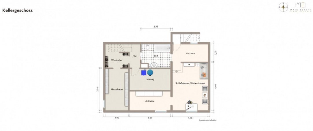 Grundriss KG Einfamilienhaus Neu-Isenburg