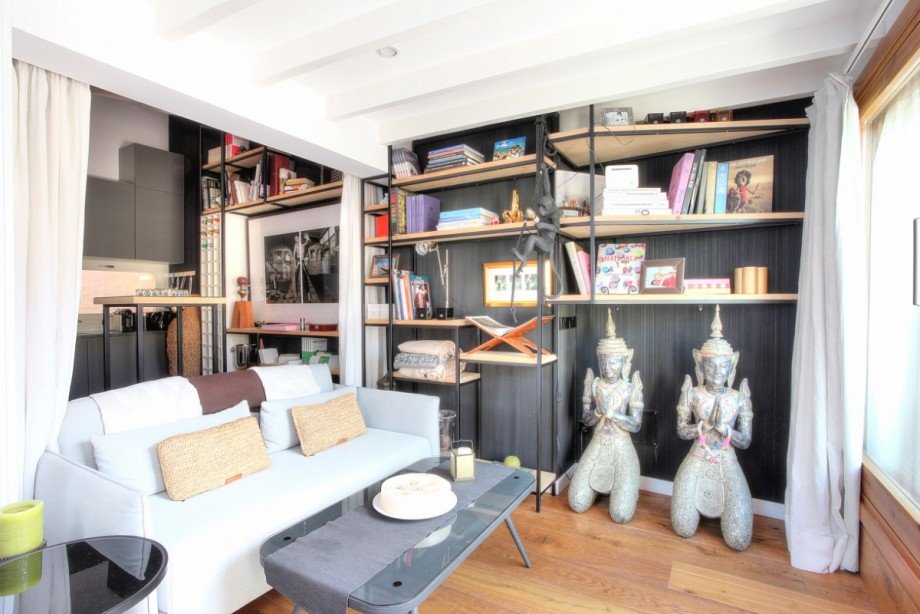 Wohnzimmer Penthousewohnung Palma